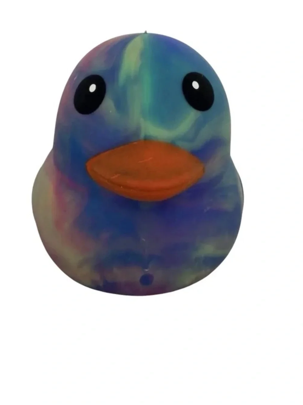 🌈 Tye Dye Rainbow Squeeezy Squish Jumbo Duck 🌈